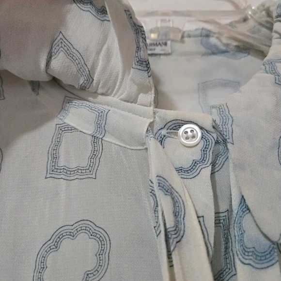 Vintage Giorgio Armani Sheer Blouse, SIZE 6 - Picture 4 of 16